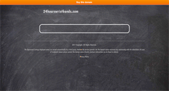 Desktop Screenshot of 24hourswristbands.com
